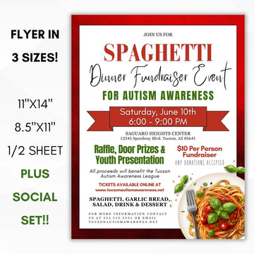 spaghetti dinner fundraiser